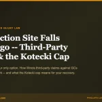 Editorial graphic: Construction Site Fall Injuries in Chicago -- Third-Party Claims and the Kotecki Cap, Phillips Law Offices