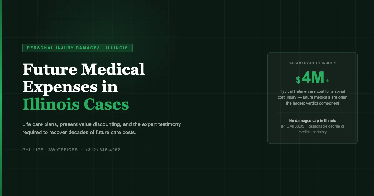 Future Medical Expenses in Illinois Personal Injury Cases