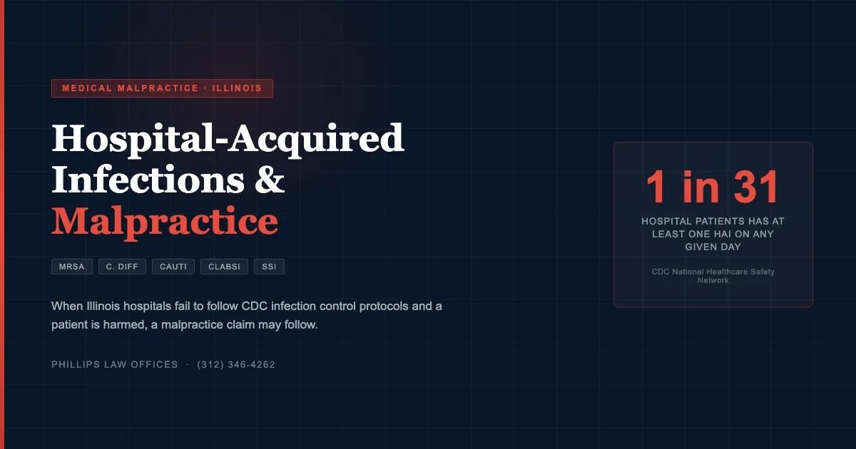 Hospital-Acquired Infections and Medical Malpractice in Illinois
