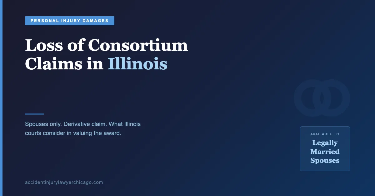 Loss of Consortium Claims in Illinois Personal Injury Cases