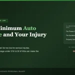 Illinois minimum auto insurance 25/50/20 limits vs. real injury costs — Phillips Law Offices