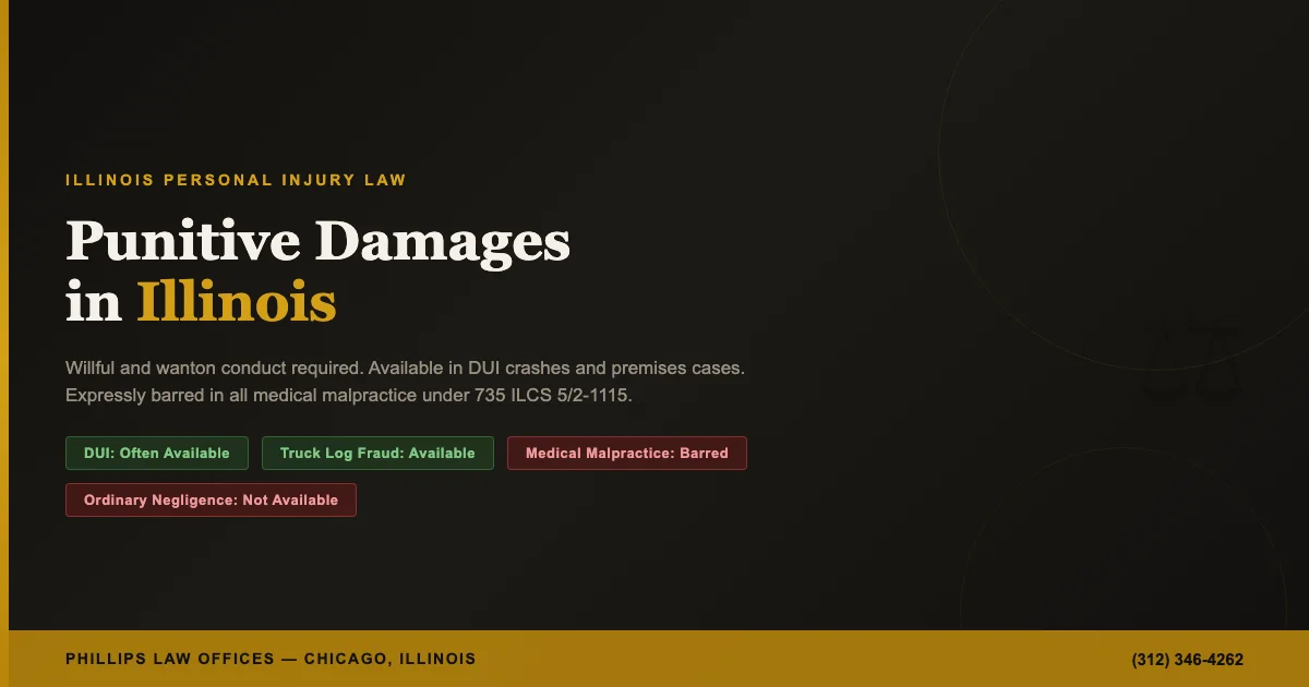 Punitive Damages in Illinois Personal Injury Cases