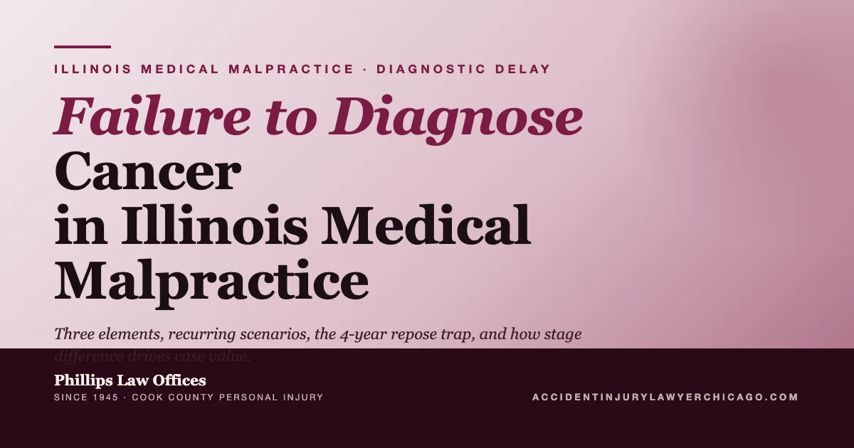 Failure to Diagnose Cancer in Illinois Medical Malpractice
