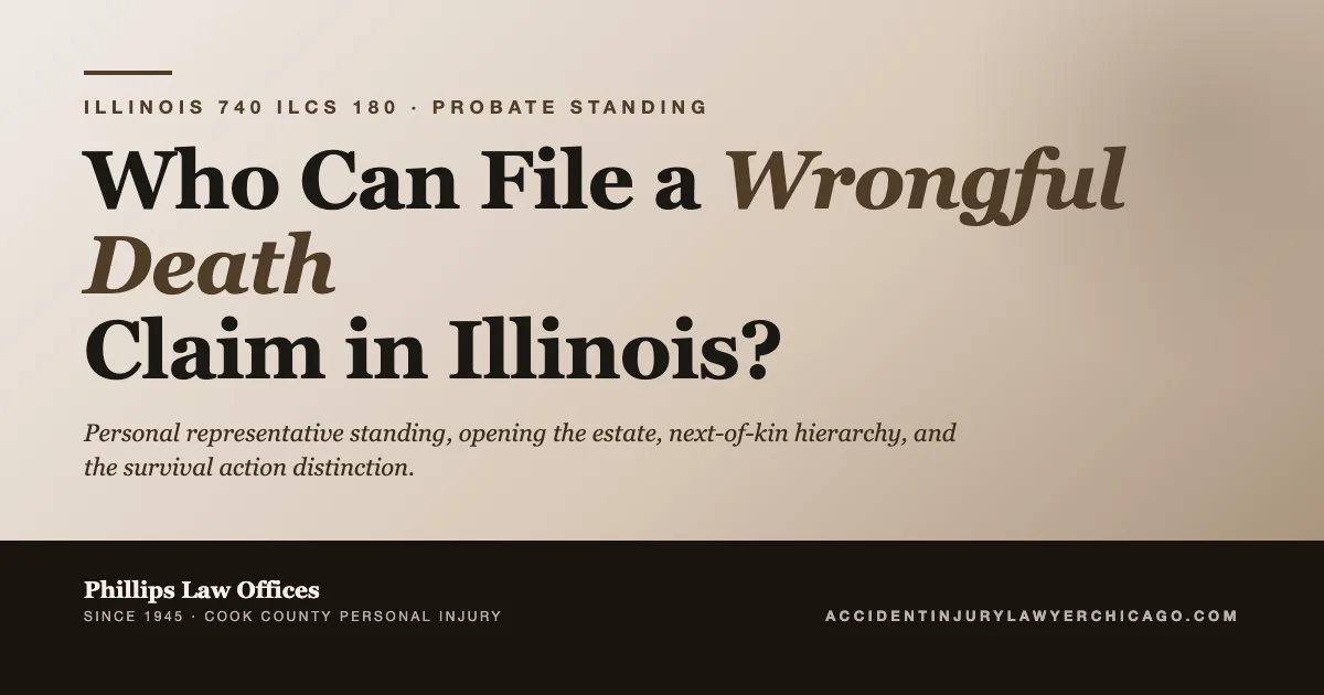 Who Can File a Wrongful Death Claim in Illinois?