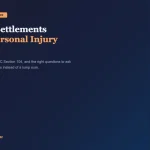 Structured settlements in Illinois personal injury cases -- comparing lump sum vs periodic payments, IRC Section 104 tax treatment, and Illinois Structured Settlement Protection Act