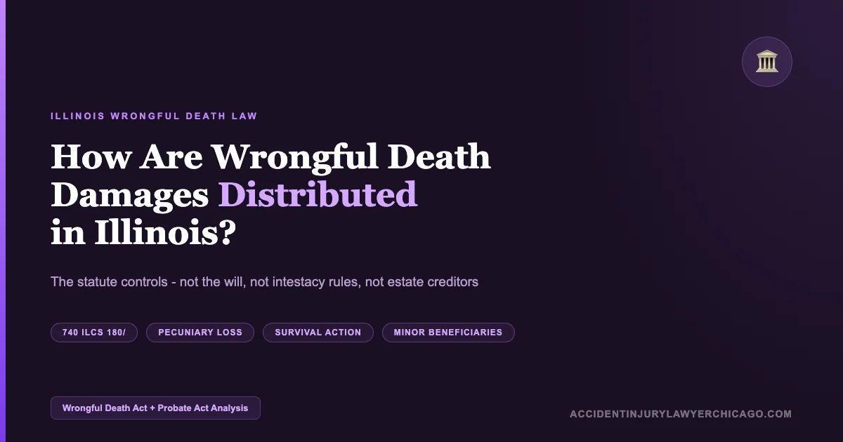 How Are Wrongful Death Damages Distributed in Illinois?