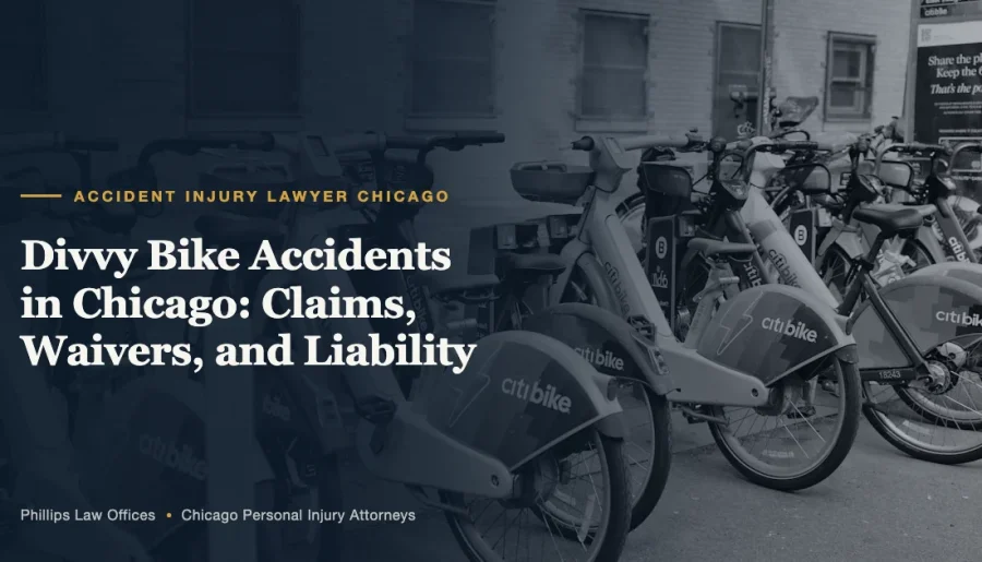 Divvy Bike Accidents in Chicago: Claims, Waivers, and Liability