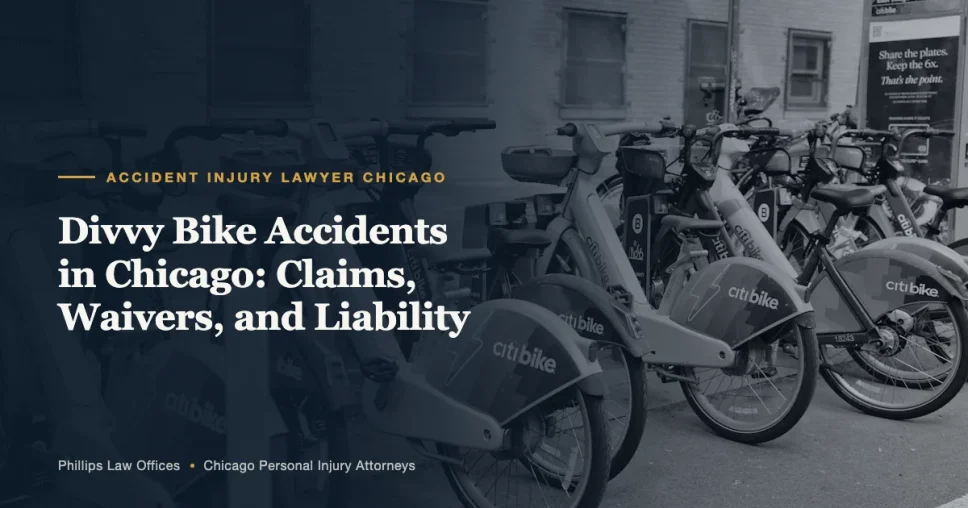 Divvy Bike Accidents in Chicago: Claims, Waivers, and Liability