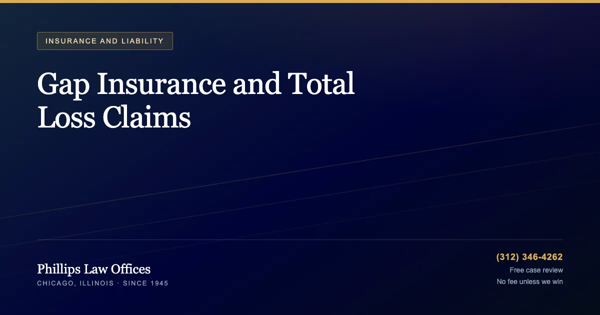 Gap Insurance and Total Loss Claims